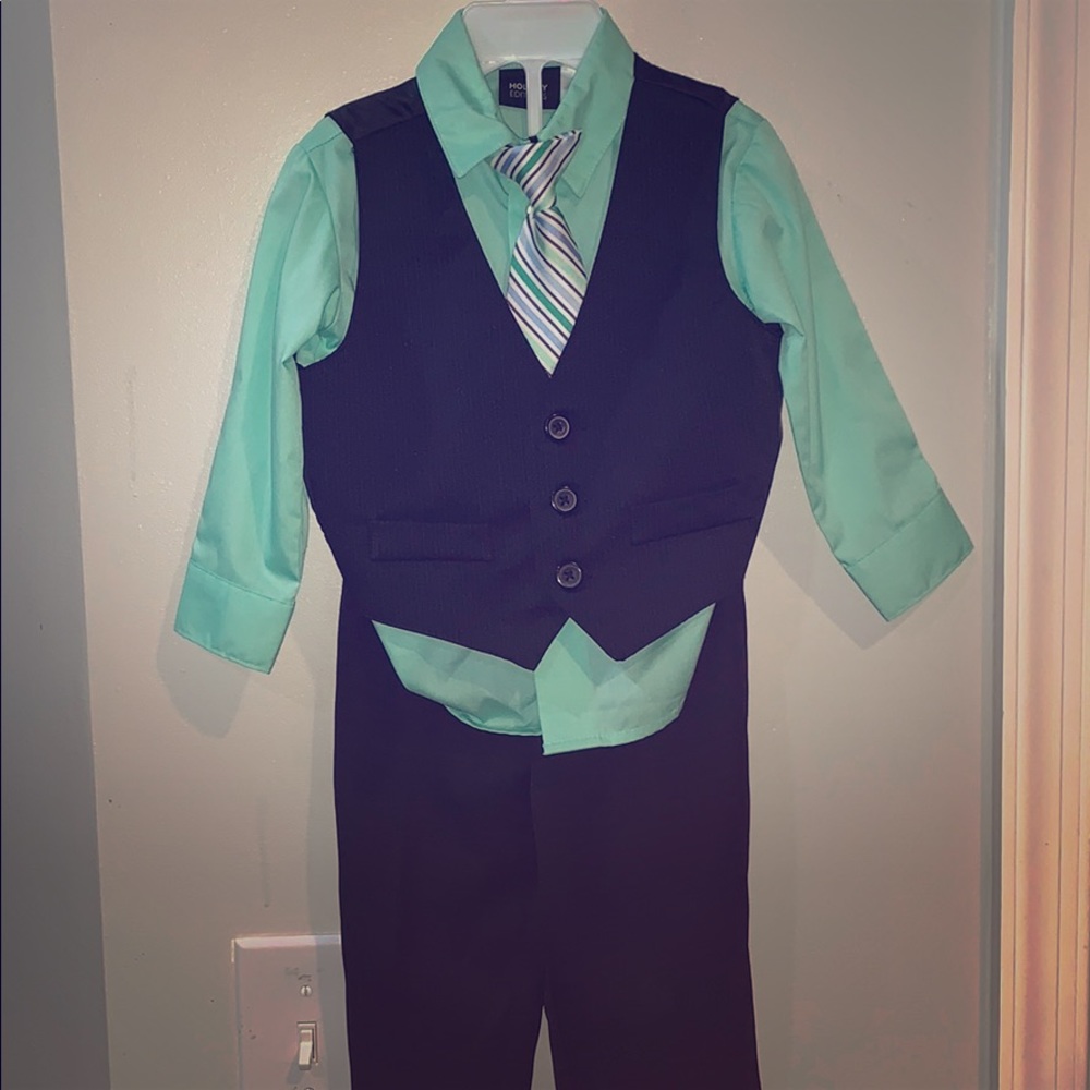 Holiday editions easter Boys 12 month 3 piece suit